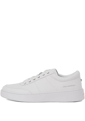 Karl Lagerfeld Flint lace-up stud sneakers - White