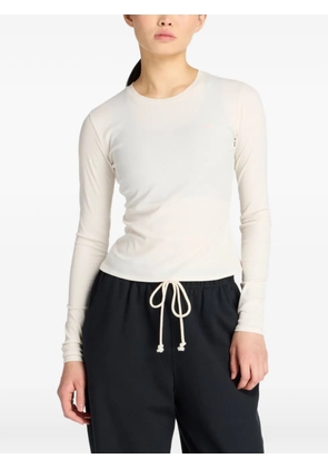 New Balance ribbed-knit long-sleeve T-shirt - Neutrals
