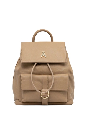 Patrizia Pepe leather backpack - Neutrals