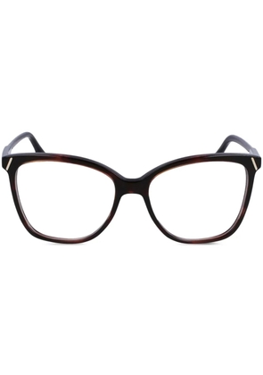 Victoria Beckham Eyewear VB2641 square-frame glasses - Brown