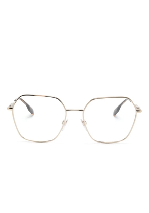 Burberry Eyewear BE/1381 geometric-frame glasses - Brown