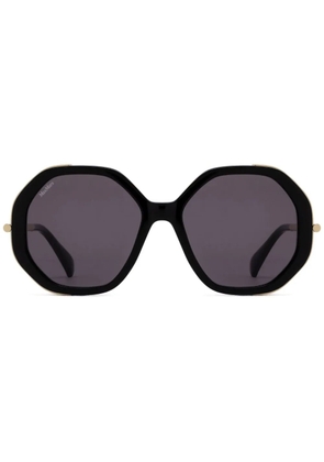 Max Mara Eyewear geometric-frame sunglasses - Black