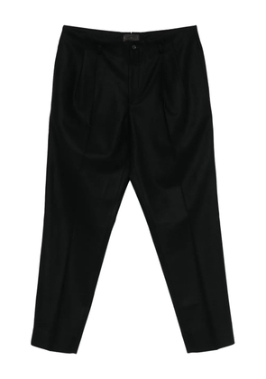 Briglia 1949 Villeneuve pleated-front tailored trousers - Black