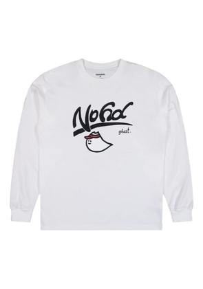 Neighborhood graphic-printed long-sleeved T-shirt - White