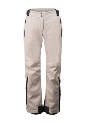 Moorer Marcora zip-detail performance trousers - Neutrals