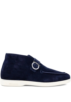 Ferragamo suede desert boots - Blue