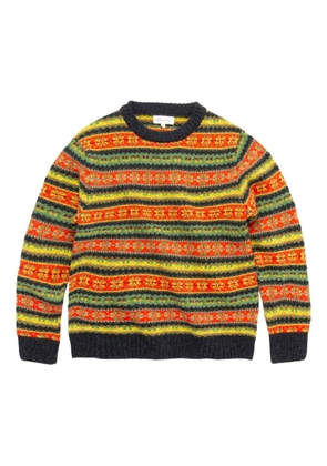 Nicholas Daley crew-neck sweater - Orange