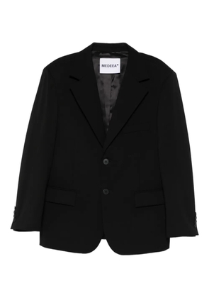 MEDEEA rings deconstructed blazer - Black