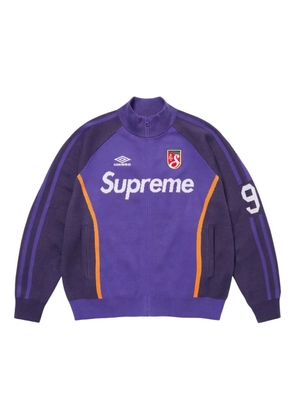 Supreme x Umbro® zip-up sweatshirt - Purple