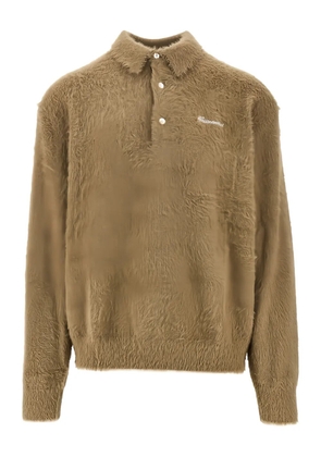 This Is Never That brushed polo sweater - Brown