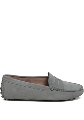 Tod's penny-detail loafers - Grey