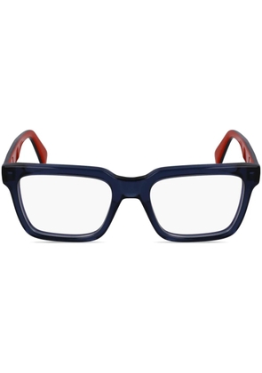 Paul Smith Langley rectangle-frame glasses - Blue