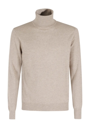 Malo roll-neck sweater - Neutrals