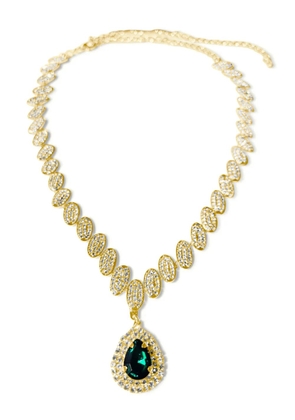 HZMER JEWELLERY teardrop-pendant necklace - Gold