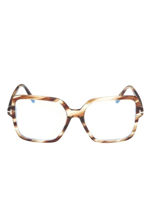 TOM FORD Eyewear square-frame glasses - Brown