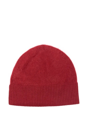 absolut cashmere moira brushed-cashmerebeanie hat - Red