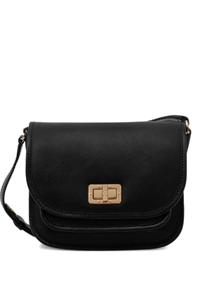 Geox Flavrie turn-lock cross body bag - Black