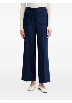 Sessùn cropped flared trousers - Blue