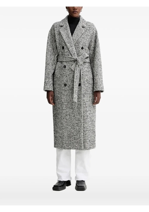 Marc O'Polo double-breasted belted coat - Grey