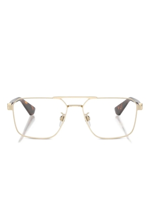 Burberry Eyewear metal-frame glasses - Gold