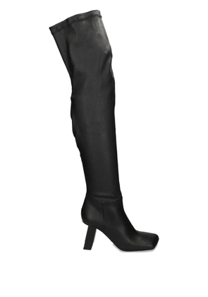Vic Matie square-toe over-the-knee boots - Black
