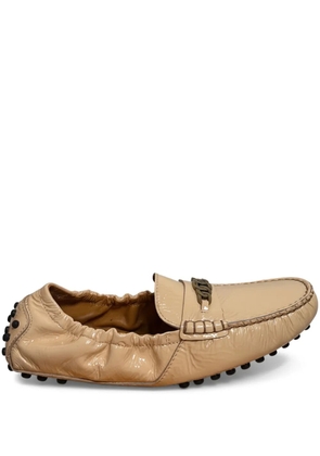 Tod's chain-detail loafers - Neutrals