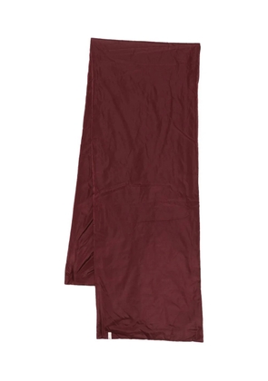 Niu puffed stole - Red