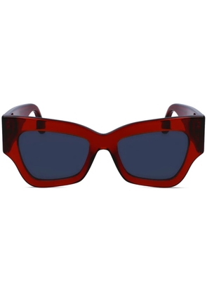 Victoria Beckham Eyewear square-frame sunglasses - Red