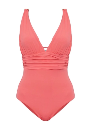 Melissa Odabash Panarea ruched-detail swimsuit - Pink
