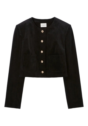 Claudie Pierlot cropped corduroy jacket - Black