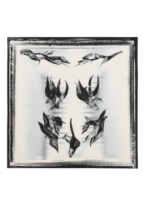 Jean Paul Gaultier printed sarong - White