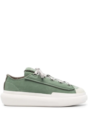 Y-3 Nizza Low leather sneakers - Green