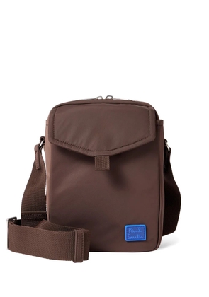 Paul Smith flap-pocket messenger bag - Brown