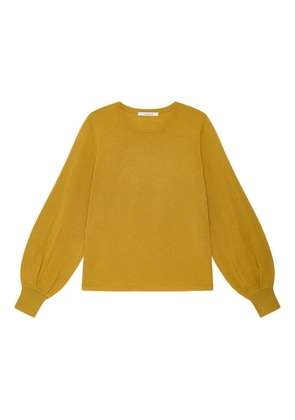 MALIPARMI balloon-sleeve sweater - Yellow