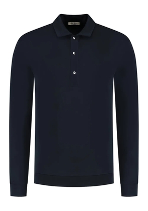 Stefan Brandt Long Sleeve LIM 3B LAFR Polo Shirt - Blue