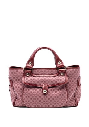 Celine Pre-Owned 2016 Macadam Canvas Boogie handbag - Pink