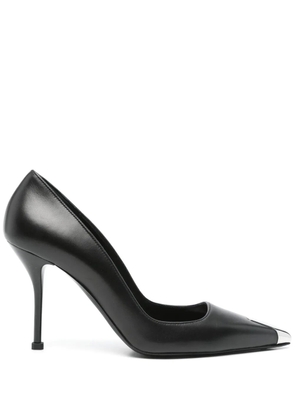 Alexander McQueen Pre-Owned 95mm leather pumps - Black