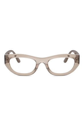 Vogue Eyewear oval-frame glasses - Neutrals