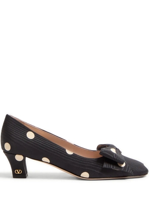 Valentino Garavani 45mm Bowow pumps - Black