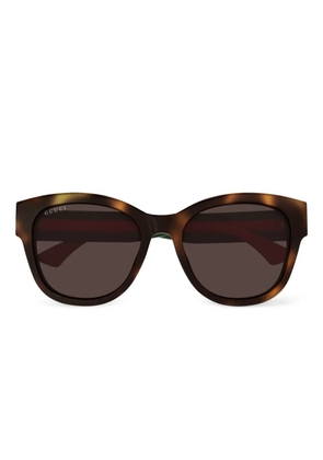 Gucci Eyewear cat-eye sunglasses - Brown