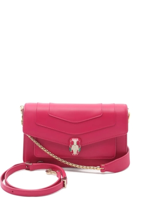 Bvlgari Pre-Owned 2010 serpenti chain shoulder bag - Pink