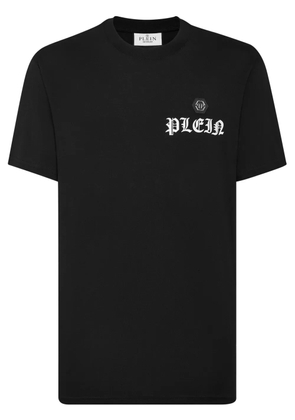 Philipp Plein logo-print cotton T-shirt - Black