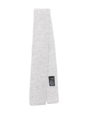 Eleventy cashmere tie - Grey