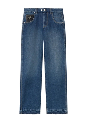 ISABEL MARANT Jeyda embroidered straight jeans - Blue