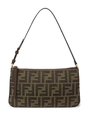 FENDI Baguette patterned tote bag - Brown