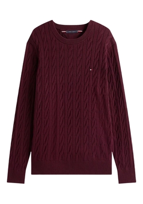 Tommy Hilfiger cable knit sweater - Red