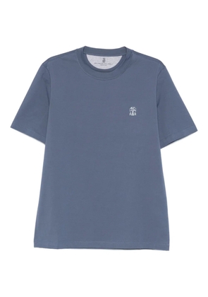 Brunello Cucinelli short-sleeve T-shirt - Blue