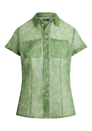 Polo Ralph Lauren printed collared shirt - Green