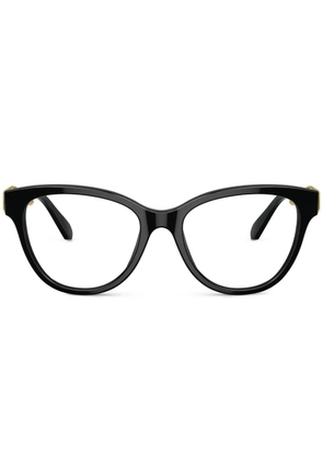 Swarovski Eyewear hinged crystal-embellished cat-eye glasses - Black