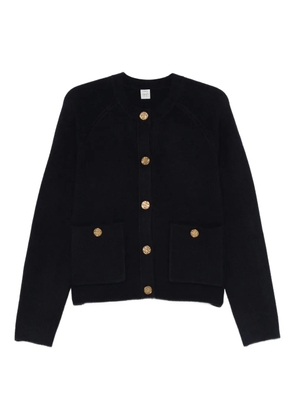 TOTEME hammered-button cardigan - Blue